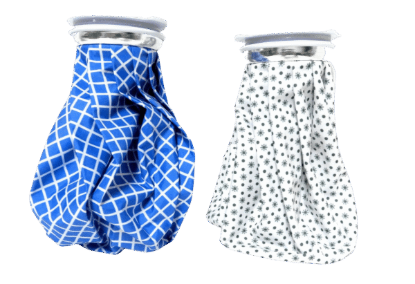 2 Pack Cold & Hot Therapy Pain Relief English Style 9" Ice Water Bag