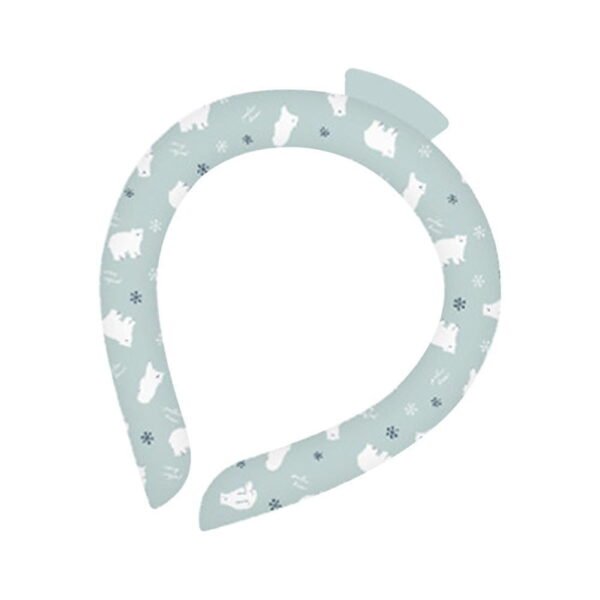 The Ice Circle Cools Physically Summer Neck Wraps Hands Free Cold Gel Ice