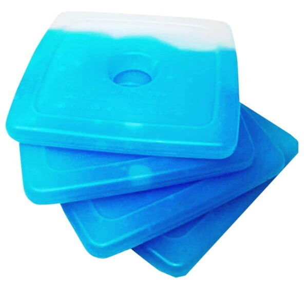 Compact Reusable Non-Toxic Ice Packs, 4 Piece