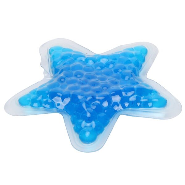 Beaded Gel Pad,Heating Cooling Pad,Gel Beads Ice Pack Reusable Star Shaped  Heating Cooling Pad For Home Beauty Salon