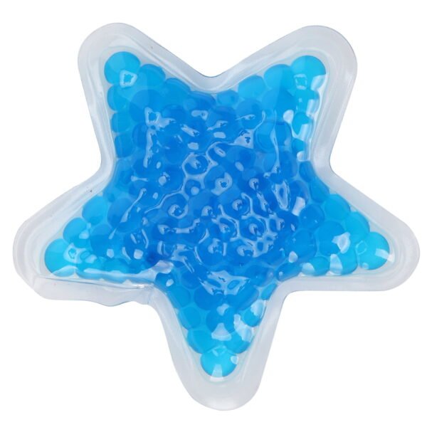 Beaded Gel Pad,Heating Cooling Pad,Gel Beads Ice Pack Reusable Star Shaped  Heating Cooling Pad For Home Beauty Salon - Image 2