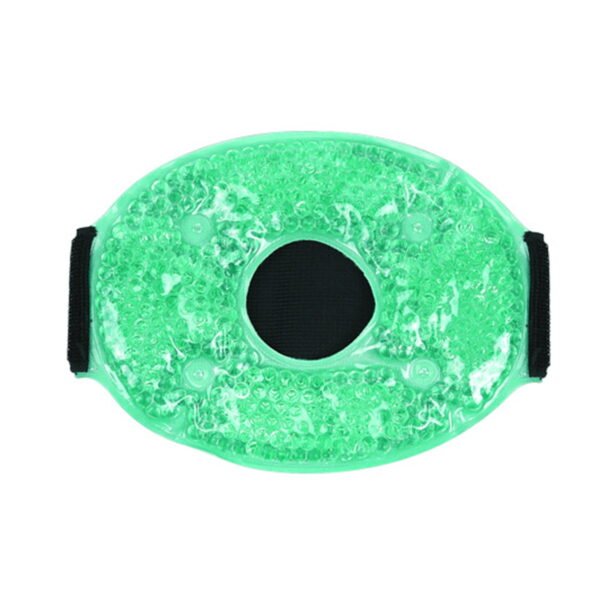 Therapy Wrap Reusable Hot & Cold Gel Beads Ice Pack with Elastic Adjustable Strap for Knee Joint Muscle Pain Relief