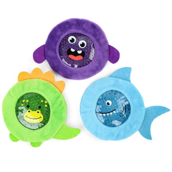 Kid Ice Pack for s, 3 Pack Reusable Gel Cold Pack for Kids, 4.6 in