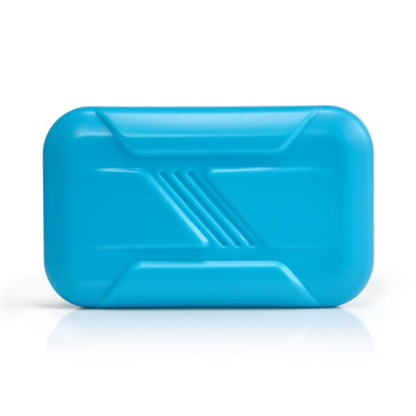 Reusable Ice Pack for Kids Lunch Box, Aqua, Light Weight, Plastic - Image 2